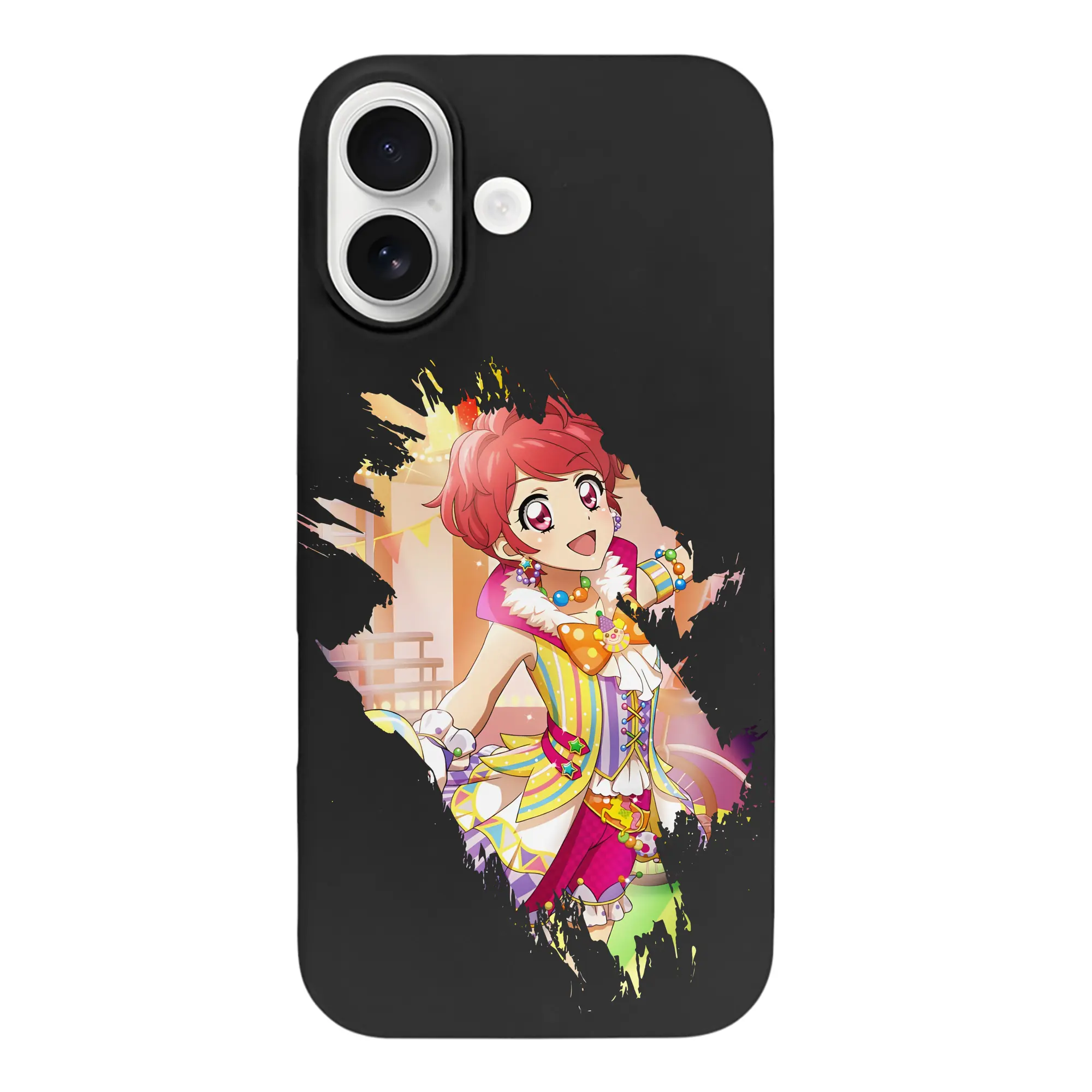 アイカツ グッズ 一ノ瀬 かえで - iPhone 17 シリーズ シリコンケース 薄型 耐衝撃 指紋防止 ソフトタッチカバー 精密フィット 傷防止 保護ケース iPhone 17/17 Air/17 Pro/17 Pro Max 対応